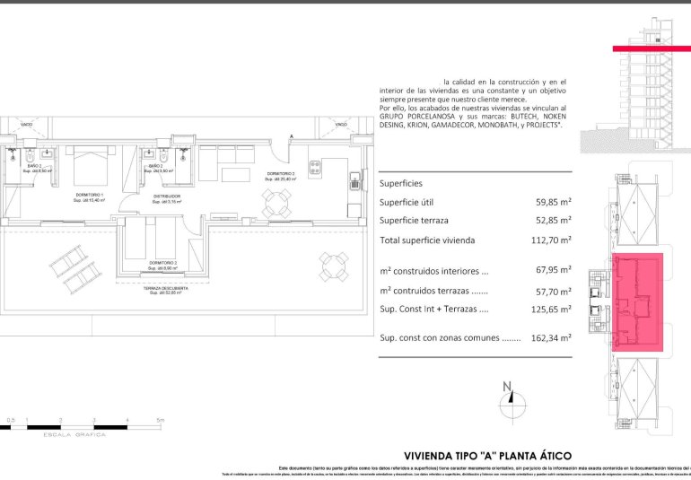 Rynek Pierwotny - Penthouse -
Villajoyosa - Cala de Finestrat