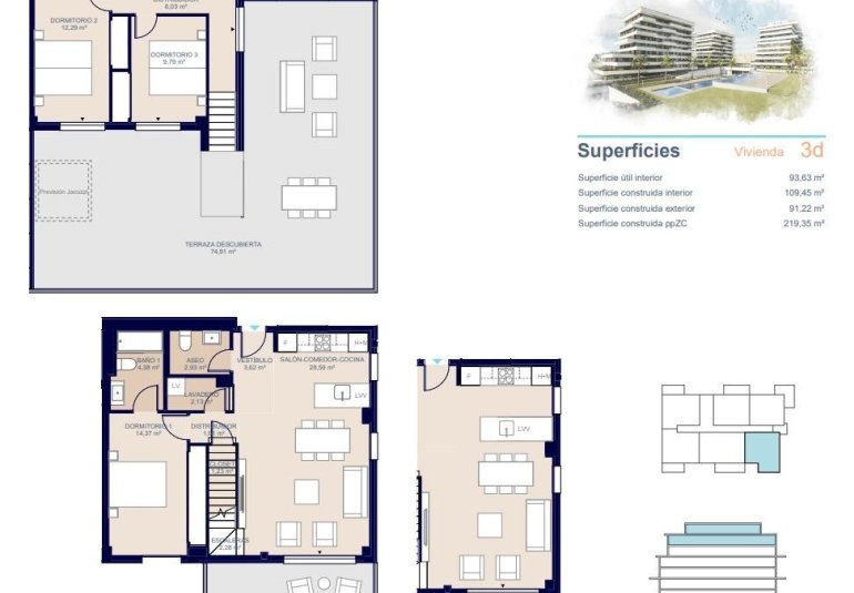 Rynek Pierwotny - Penthouse -
Villajoyosa - Playa del Torres