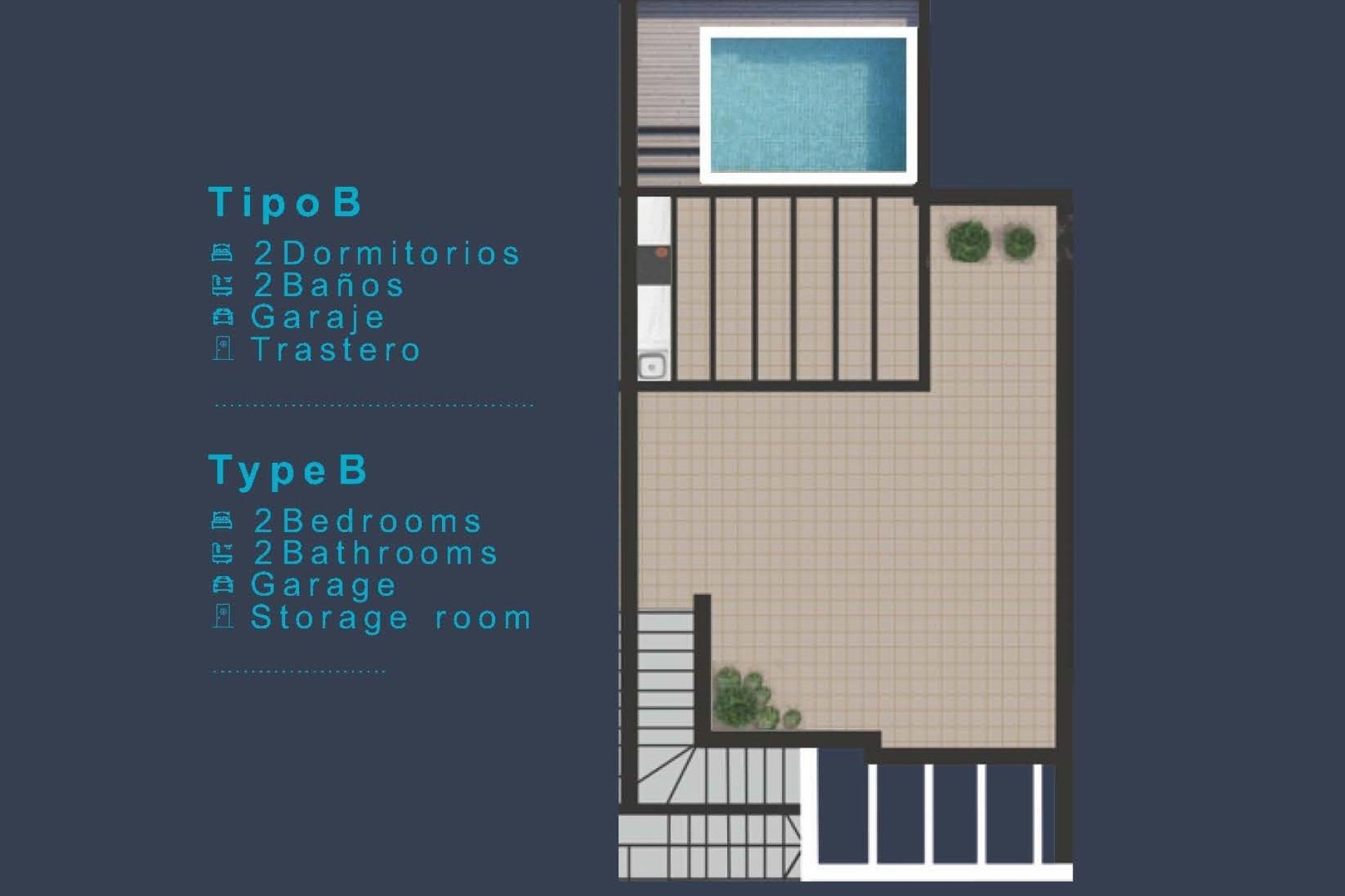 Rynek Pierwotny - Top Floor Bungalow -
San Pedro del Pinatar - Los Pinos