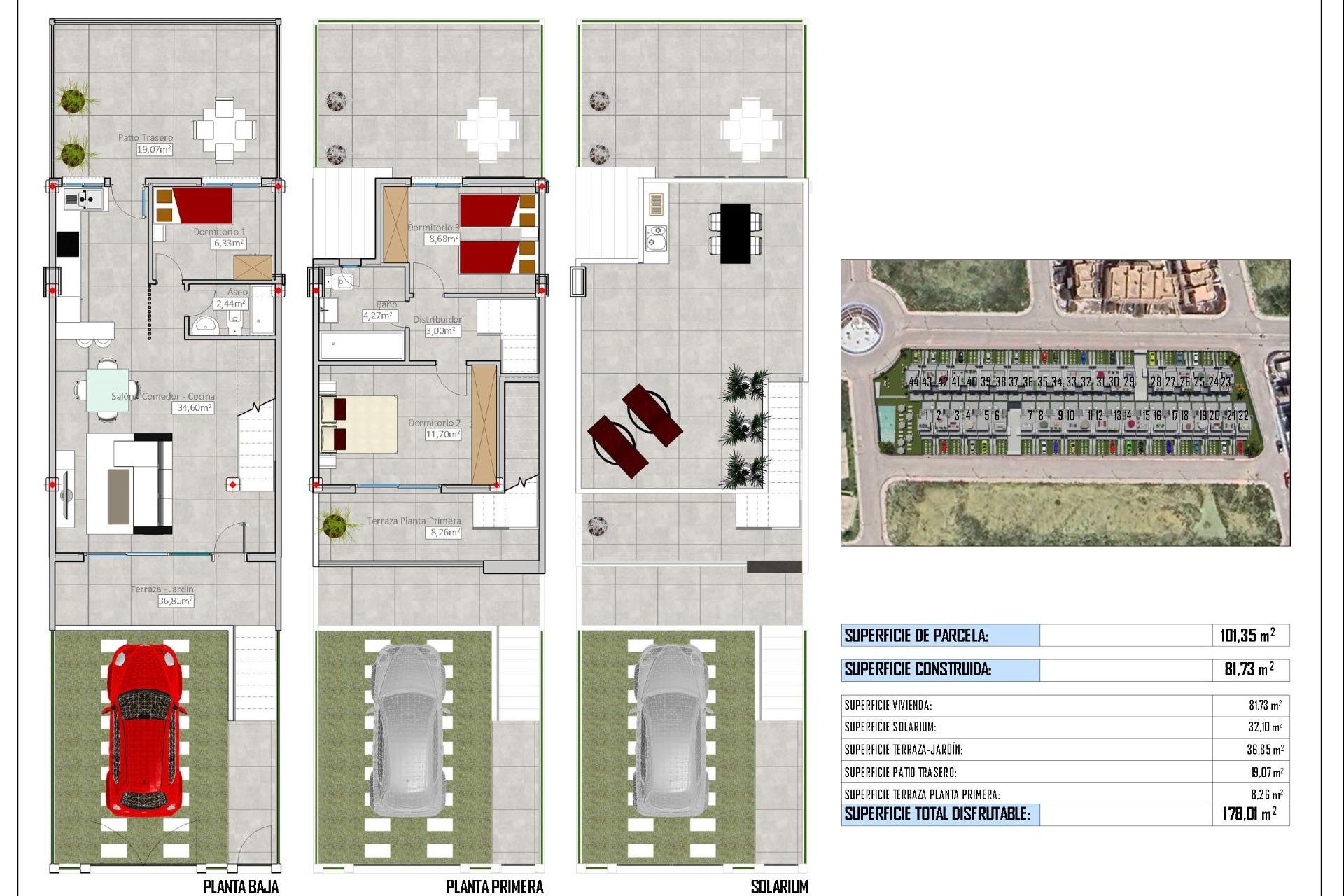 Rynek Pierwotny - Town House -
Cox - San Fernando