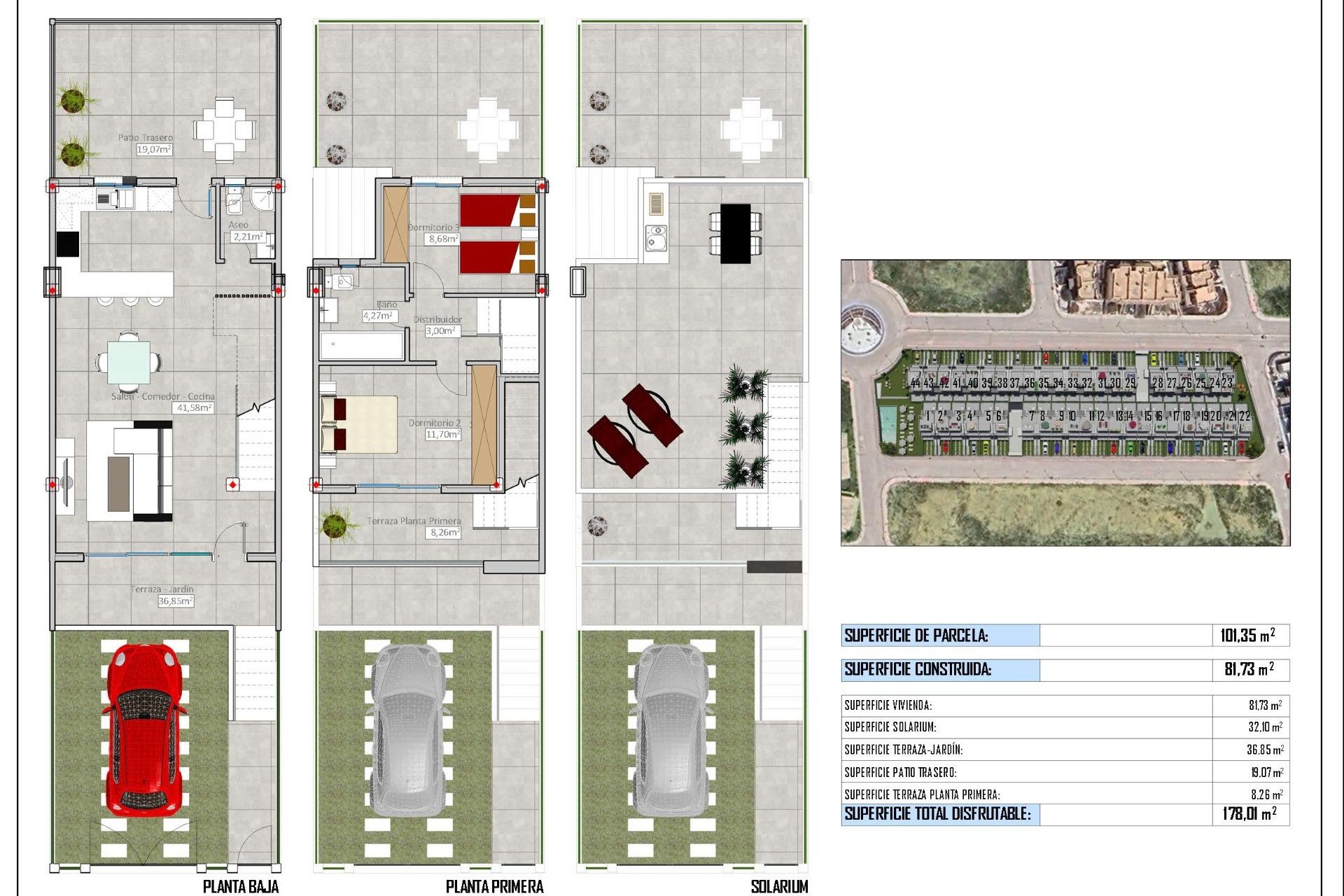 Rynek Pierwotny - Town House -
Cox - San Fernando