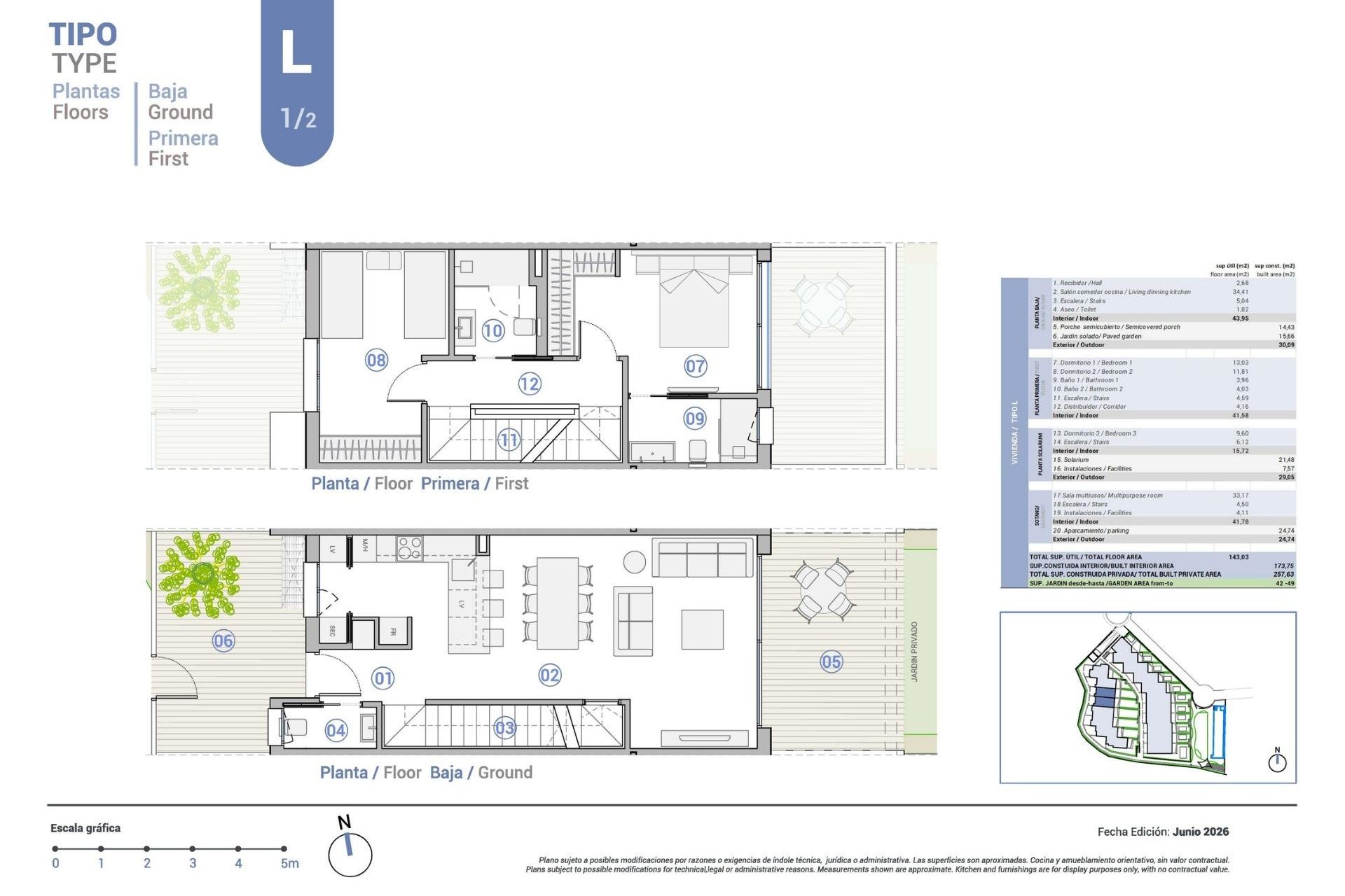 Rynek Pierwotny - Town House -
El Campello - Platja de L´Amerador