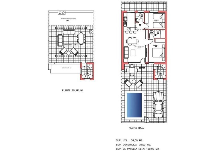 Rynek Pierwotny - Town House -
Fuente Álamo - La Pinilla