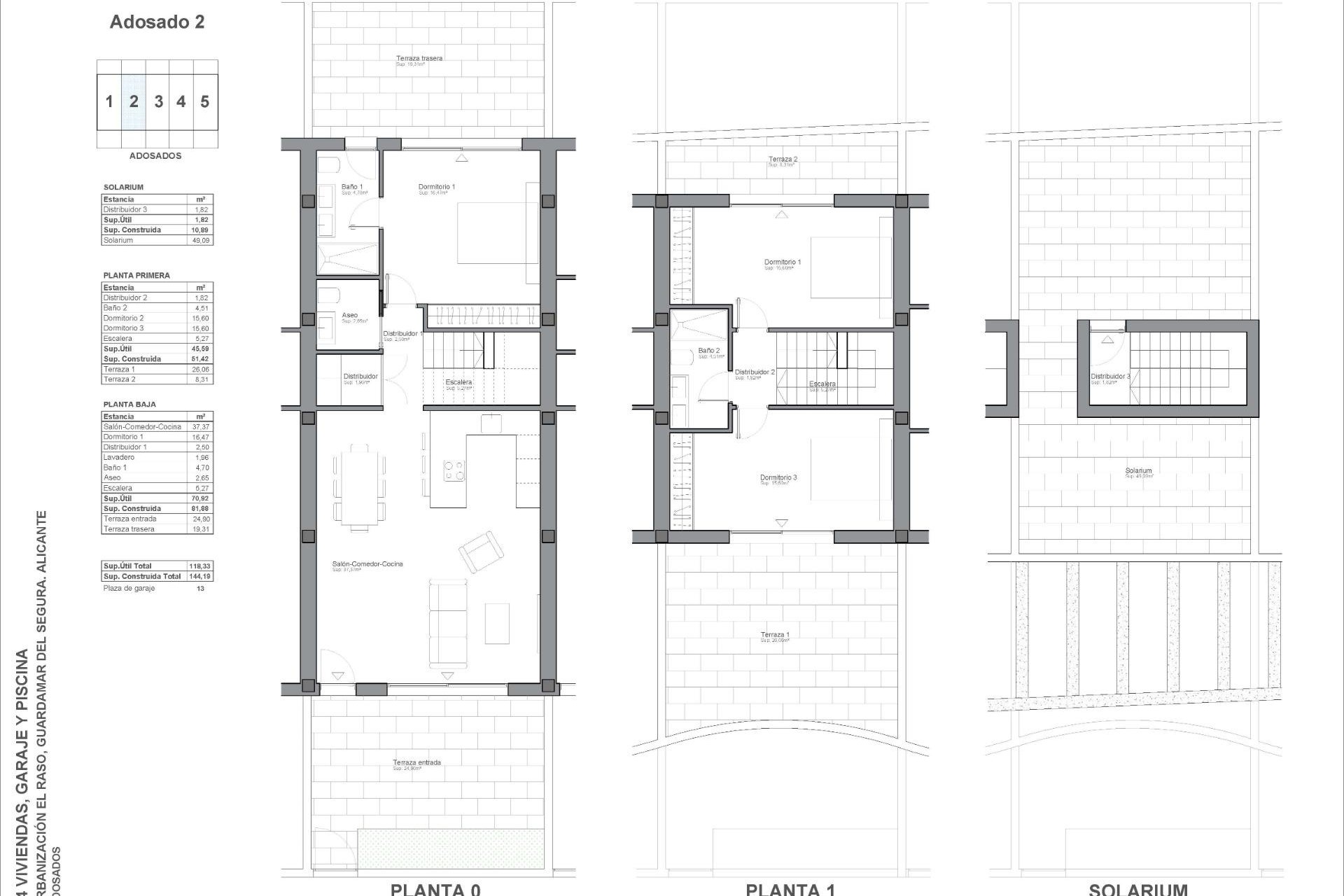 Rynek Pierwotny - Town House -
Guardamar del Segura - El Raso