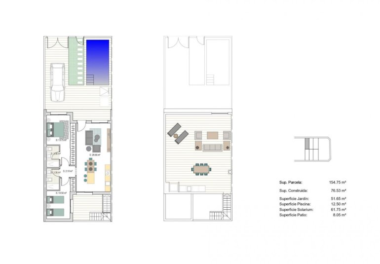 Rynek Pierwotny - Town House -
San Javier - Parque del doce