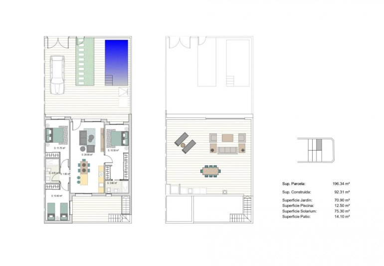 Rynek Pierwotny - Town House -
San Javier - Parque del doce