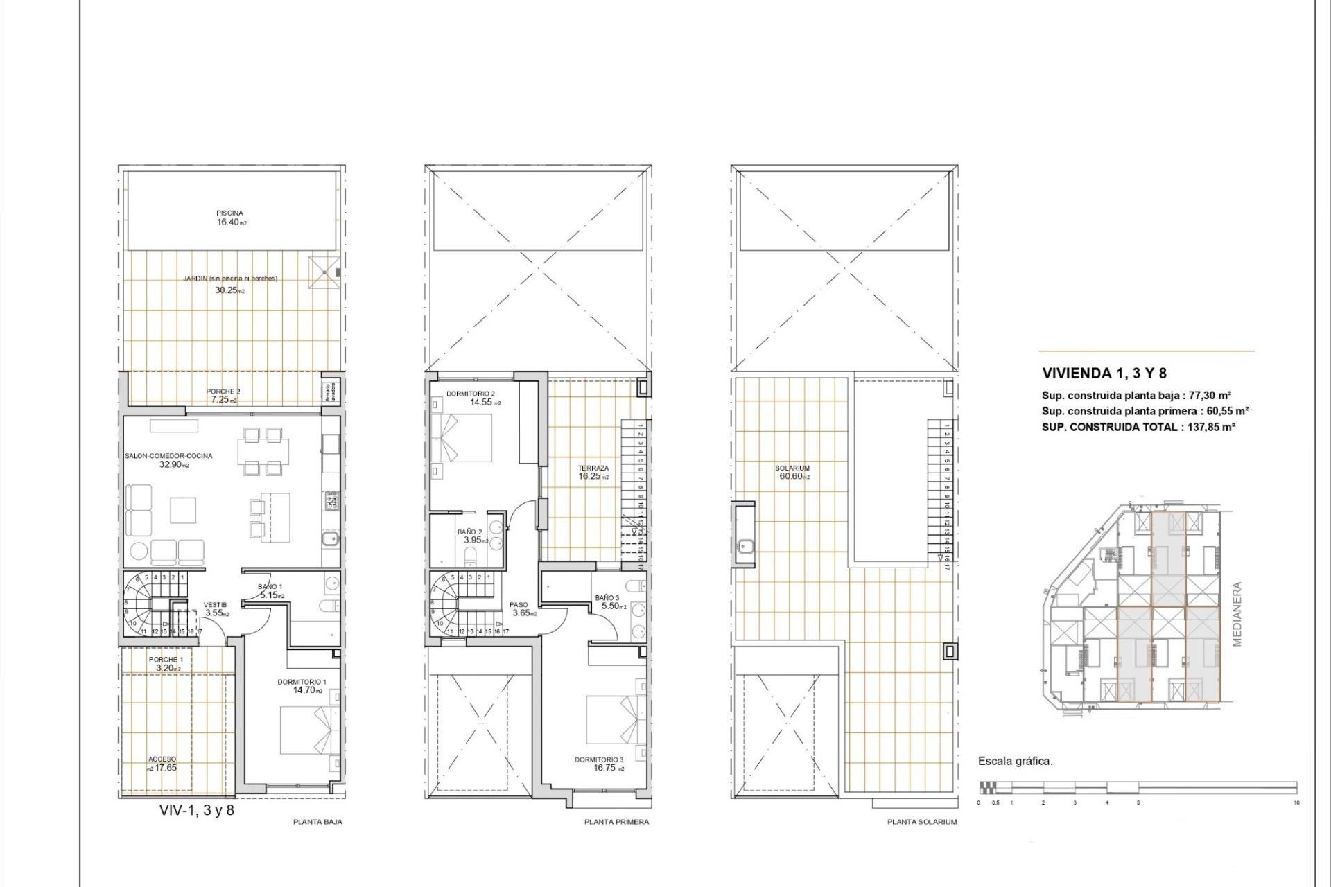 Rynek Pierwotny - Town House -
San Javier - pueblo