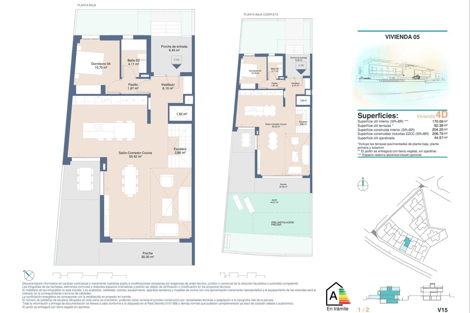 Rynek Pierwotny - Town House -
San Juan Alicante - Cabo De Las Huertas