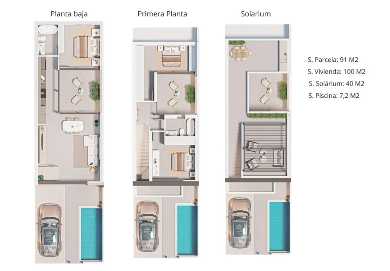 Rynek Pierwotny - Town House -
San Pedro del Pinatar - Pueblo