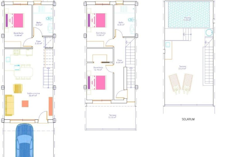 Rynek Pierwotny - Town House -
San Pedro del Pinatar - Pueblo