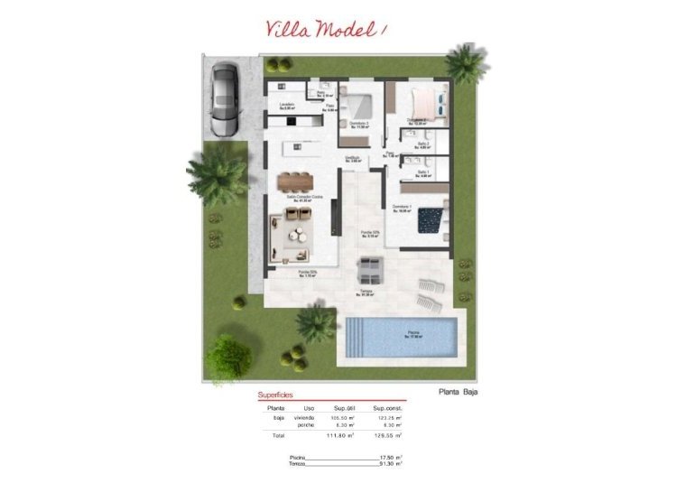 Rynek Pierwotny - Villa -
BAÑOS Y MENDIGO - Altaona Golf