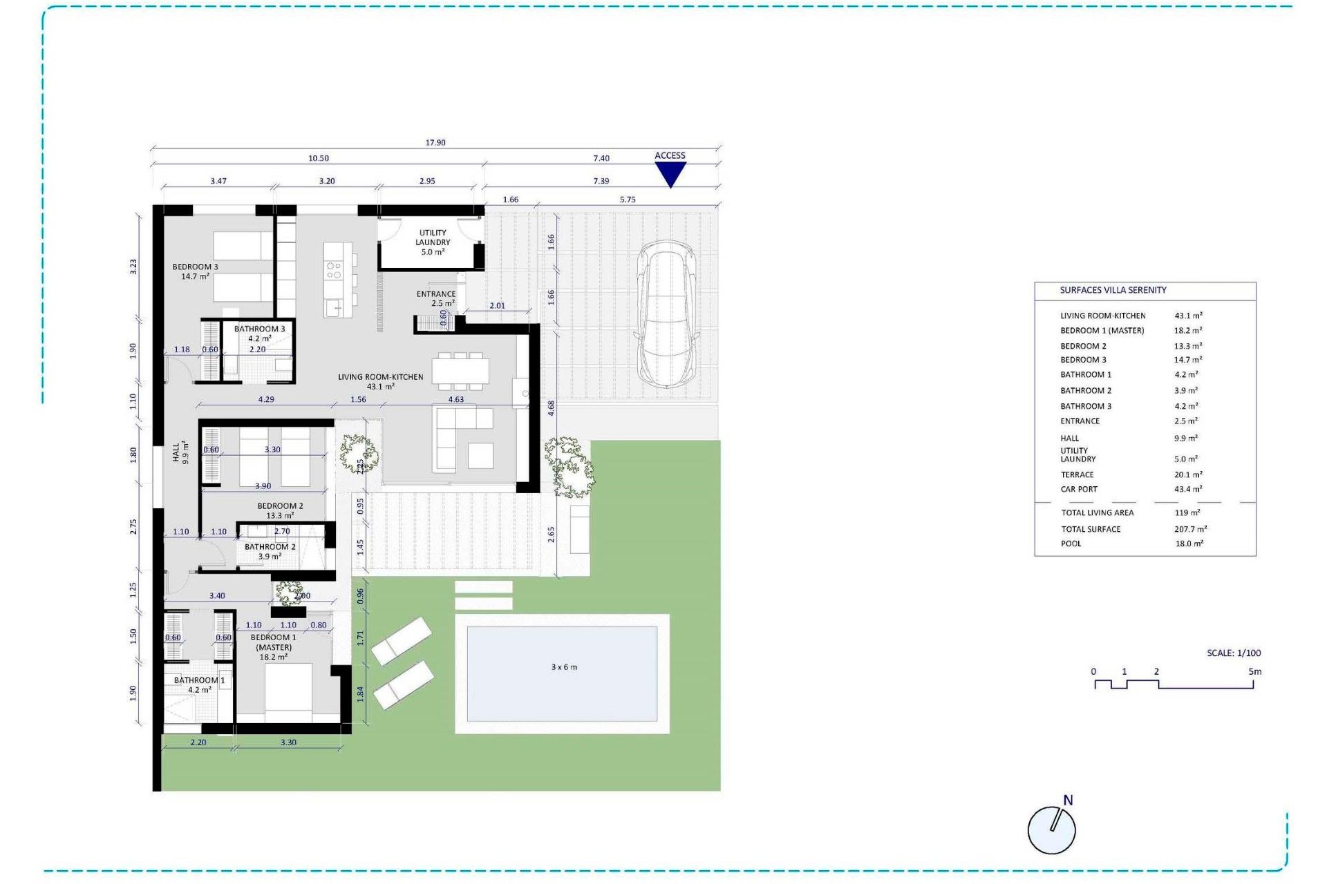 Rynek Pierwotny - Villa -
BAÑOS Y MENDIGO - Altaona Golf