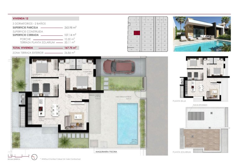 Rynek Pierwotny - Villa -
Ciudad Quesada - Rojales - Lo Marabú