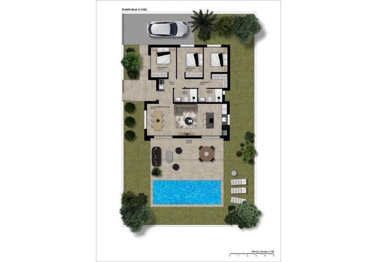 Rynek Pierwotny - Villa -
Hondón de las Nieves - Urbaniz La Montañosa