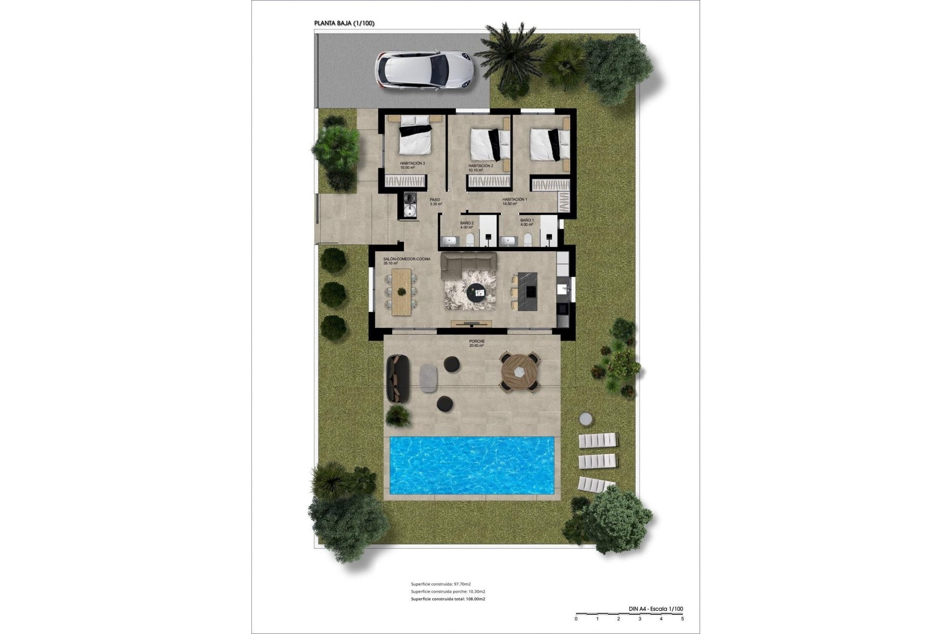 Rynek Pierwotny - Villa -
Hondón de las Nieves - Urbaniz La Montañosa