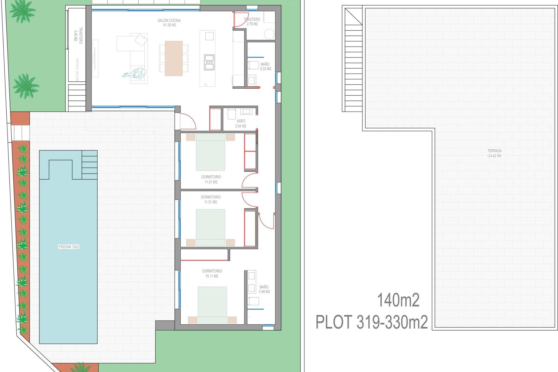 Rynek Pierwotny - Villa -
San Javier - Parque del doce