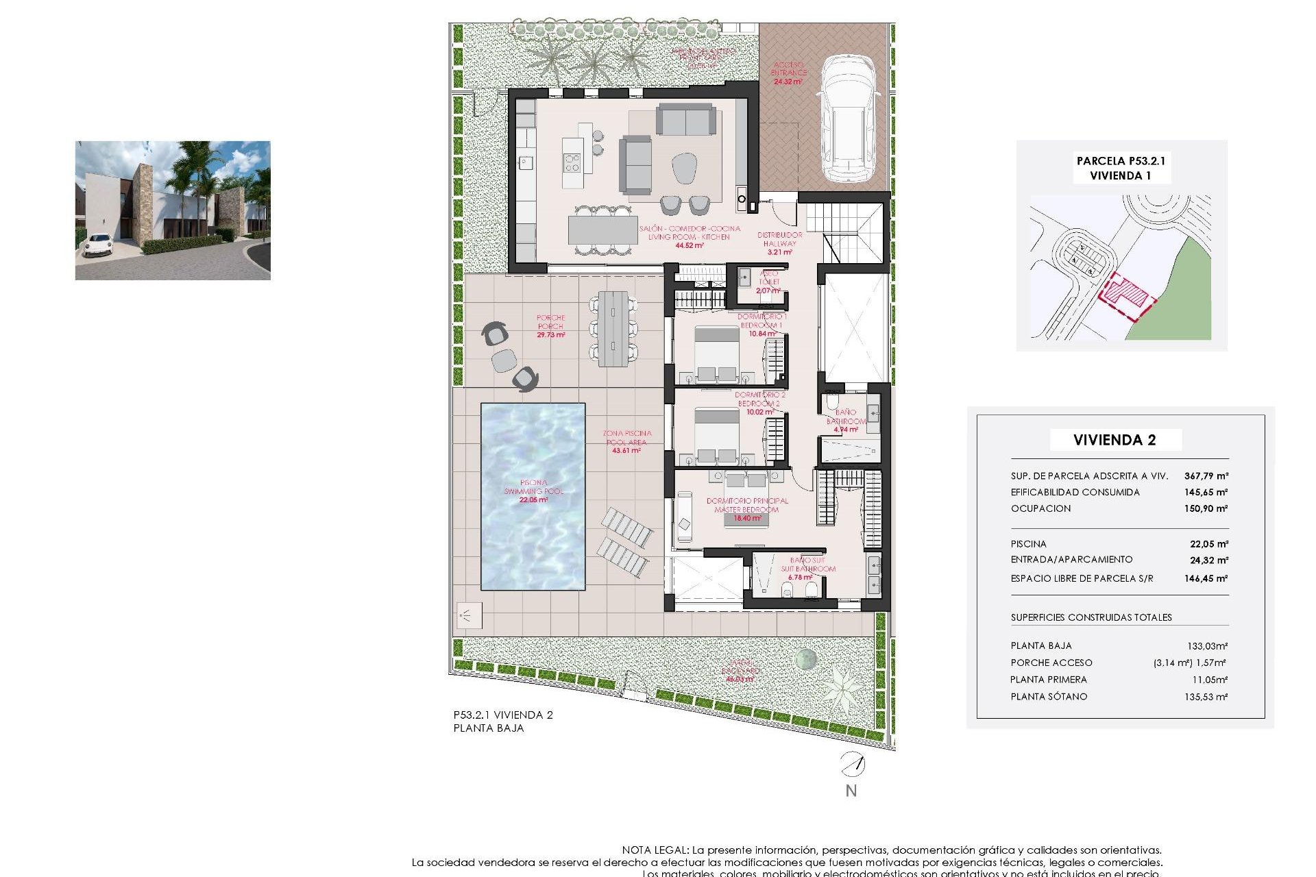 Rynek Pierwotny - Villa -
Torre Pacheco - Santa Rosalia Lake And Life Resort