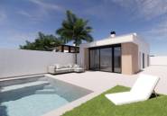 Obra nueva - Villa -
Los Alcázares - Serena Golf